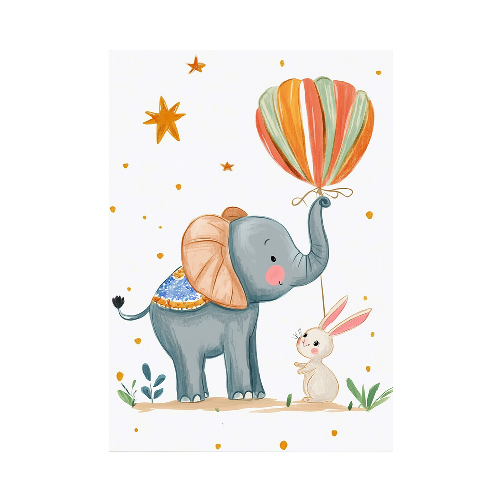 Elephant & Bunny Friendship