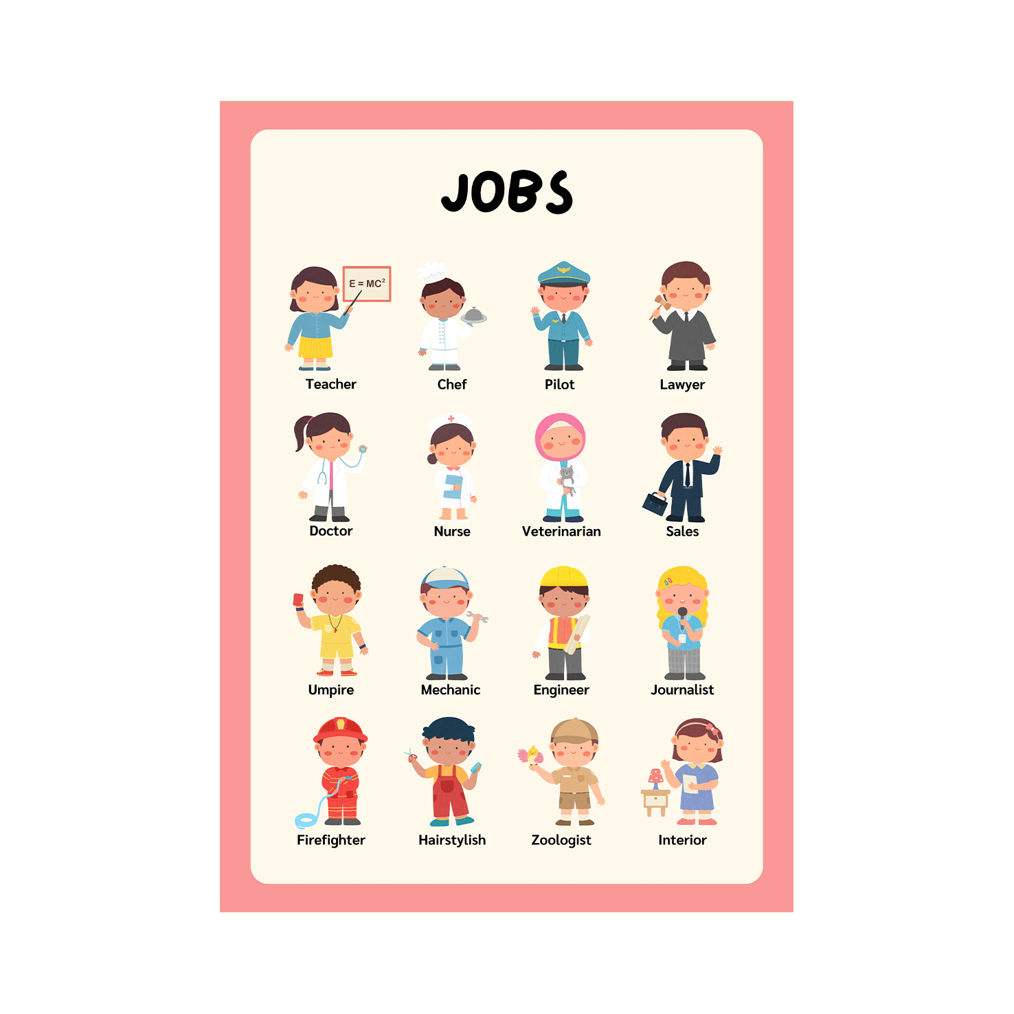 Future Jobs Educational — Premium Framed Wall Art by Art Edges