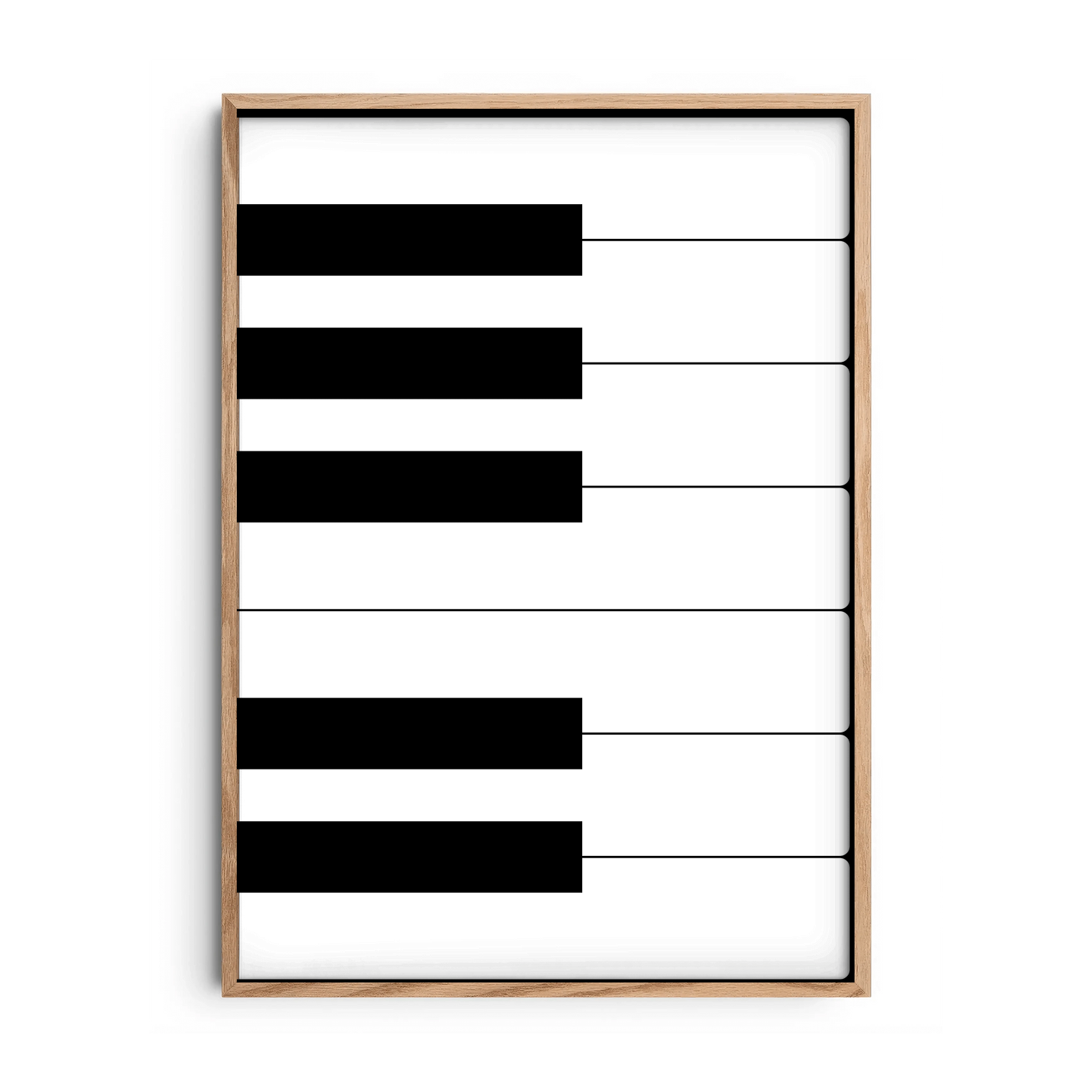 The Piano Rhythm — Premium Framed Wall Art by Art Edges