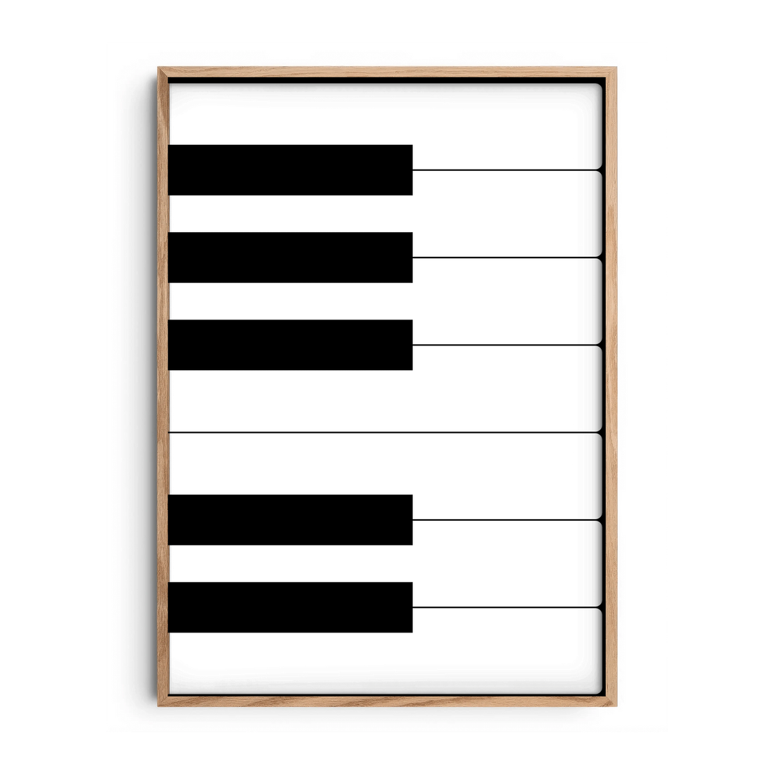 The Piano Rhythm — Premium Framed Wall Art by Art Edges