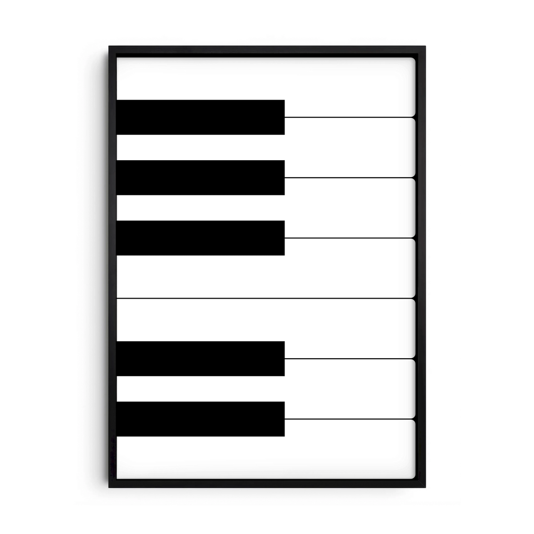 The Piano Rhythm — Premium Framed Wall Art by Art Edges
