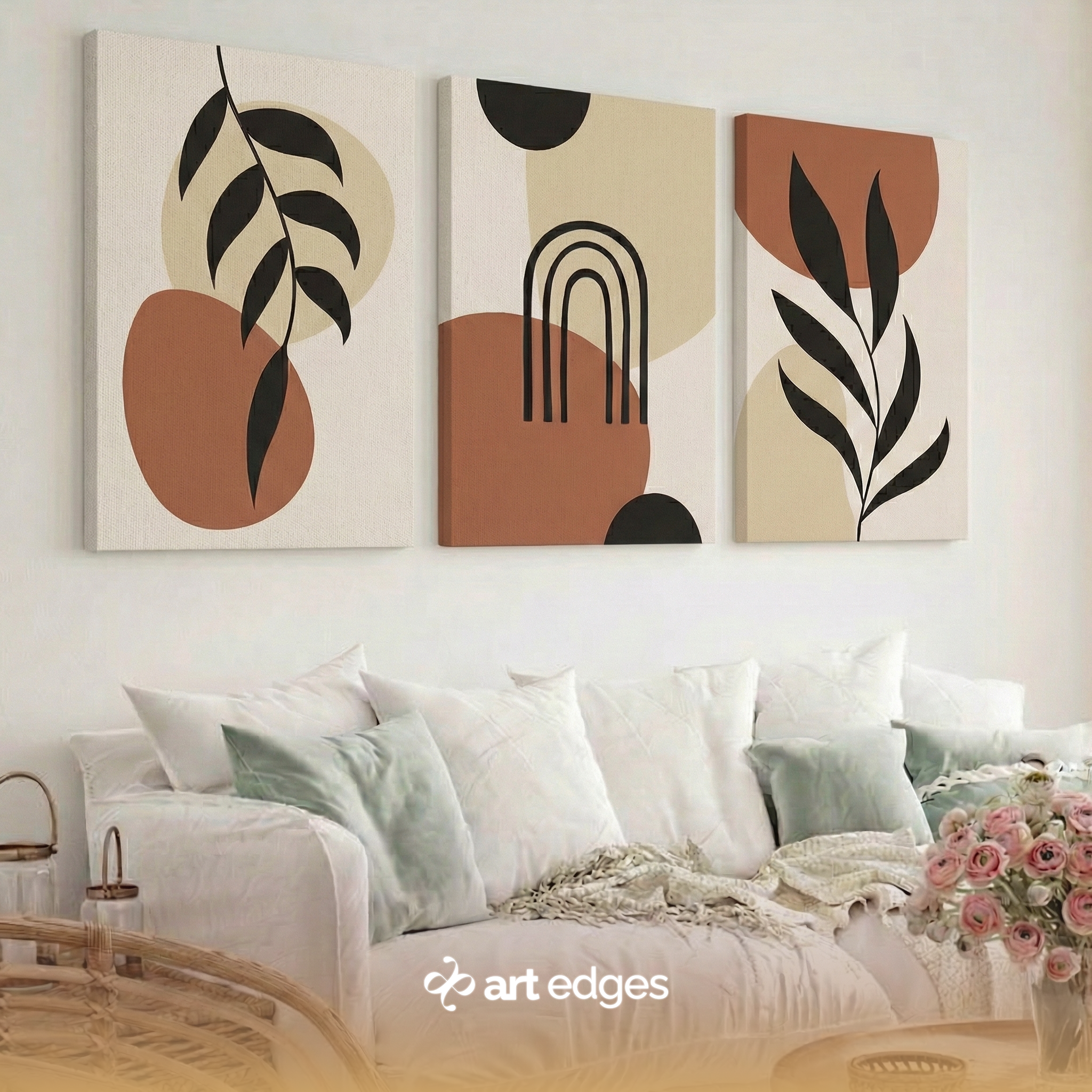 Terracotta & Earth Tones — Premium Framed Wall Art by Art Edges