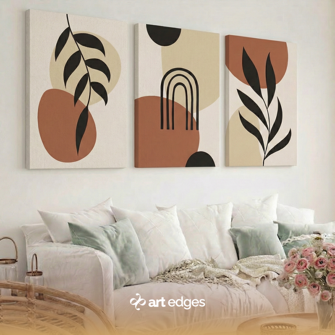 Terracotta & Earth Tones — Premium Framed Wall Art by Art Edges