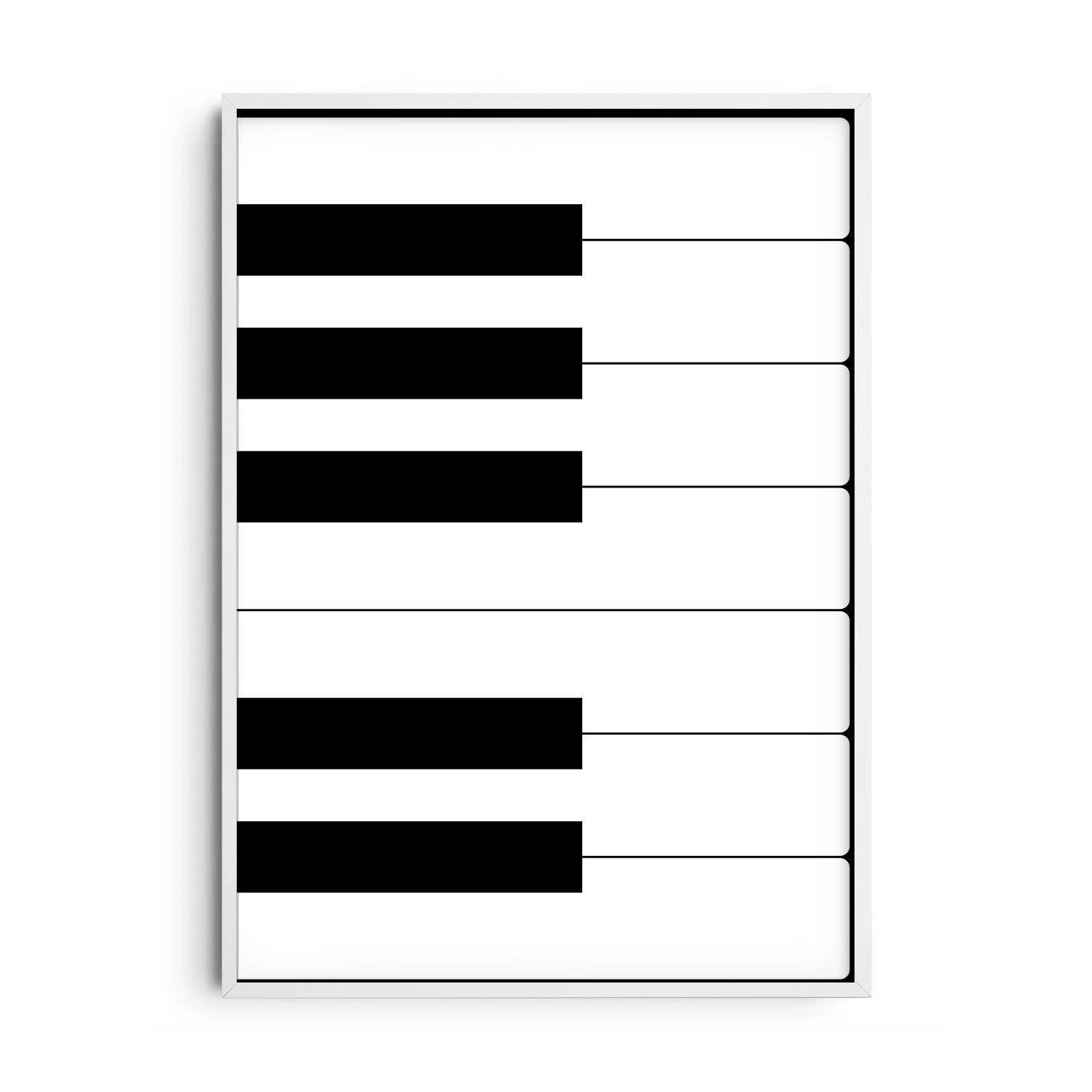 The Piano Rhythm — Premium Framed Wall Art by Art Edges