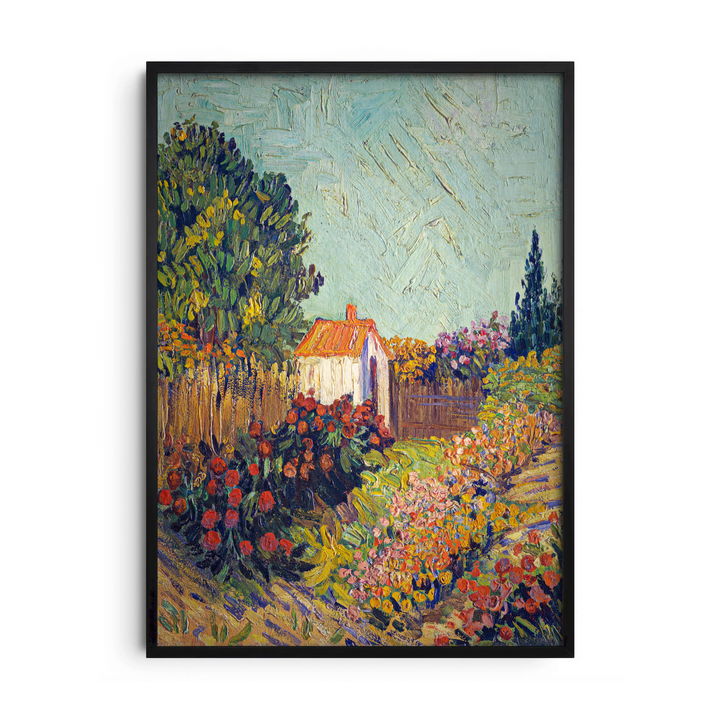 Impressionist Village Landscape