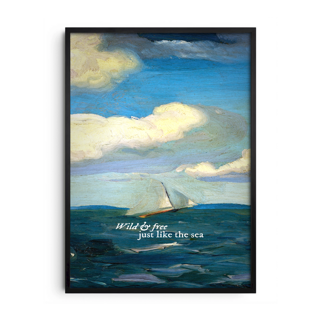 Surreal Rose Voyager — Premium Framed Wall Art by Art Edges