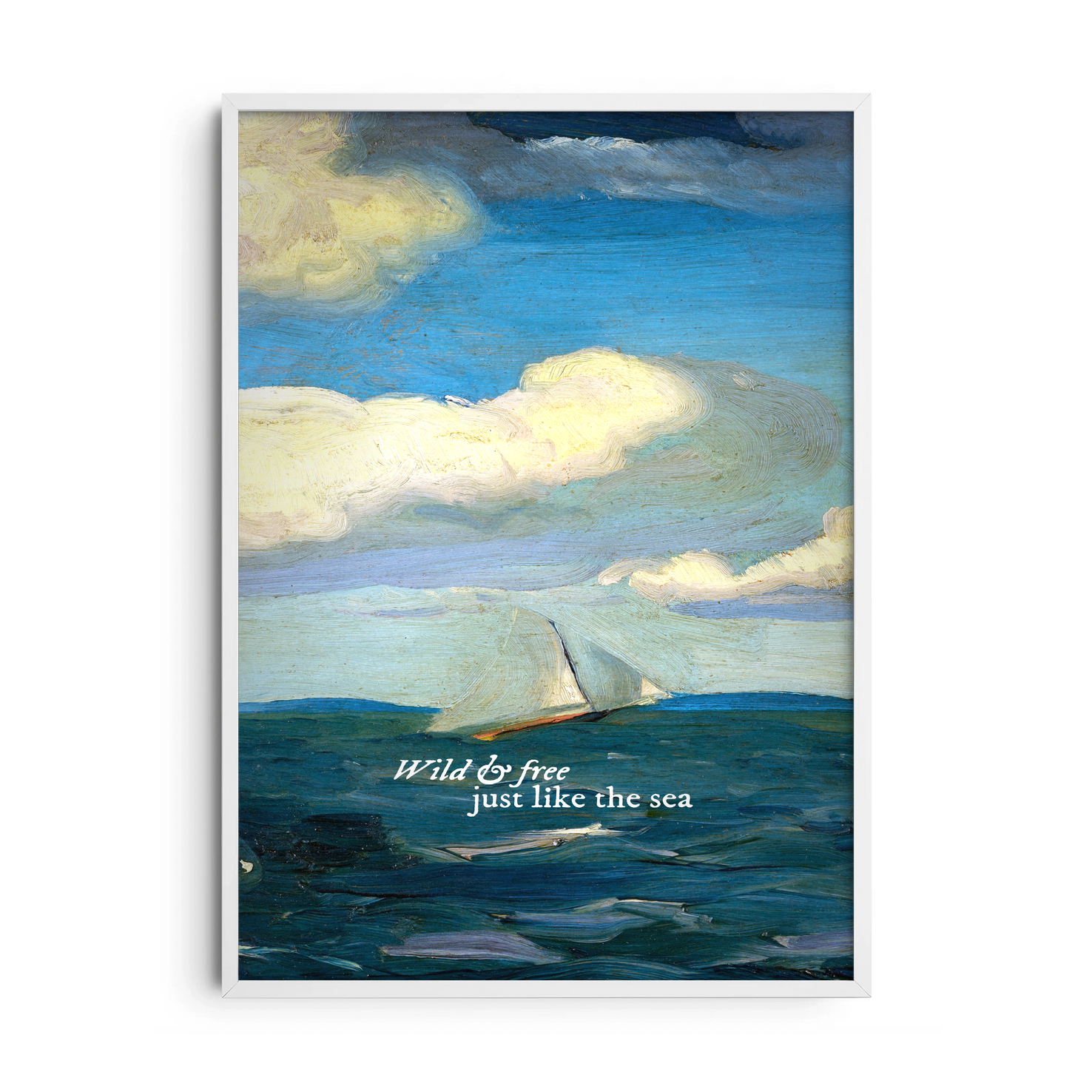 Surreal Rose Voyager — Premium Framed Wall Art by Art Edges