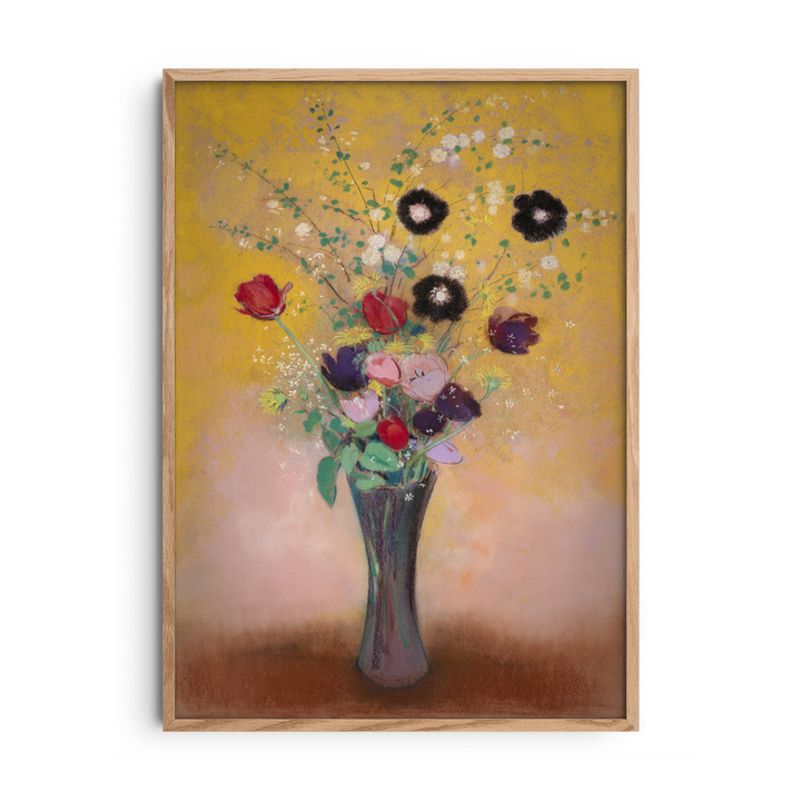 Wildflower Garden Bouquet — Premium Framed Wall Art by Art Edges