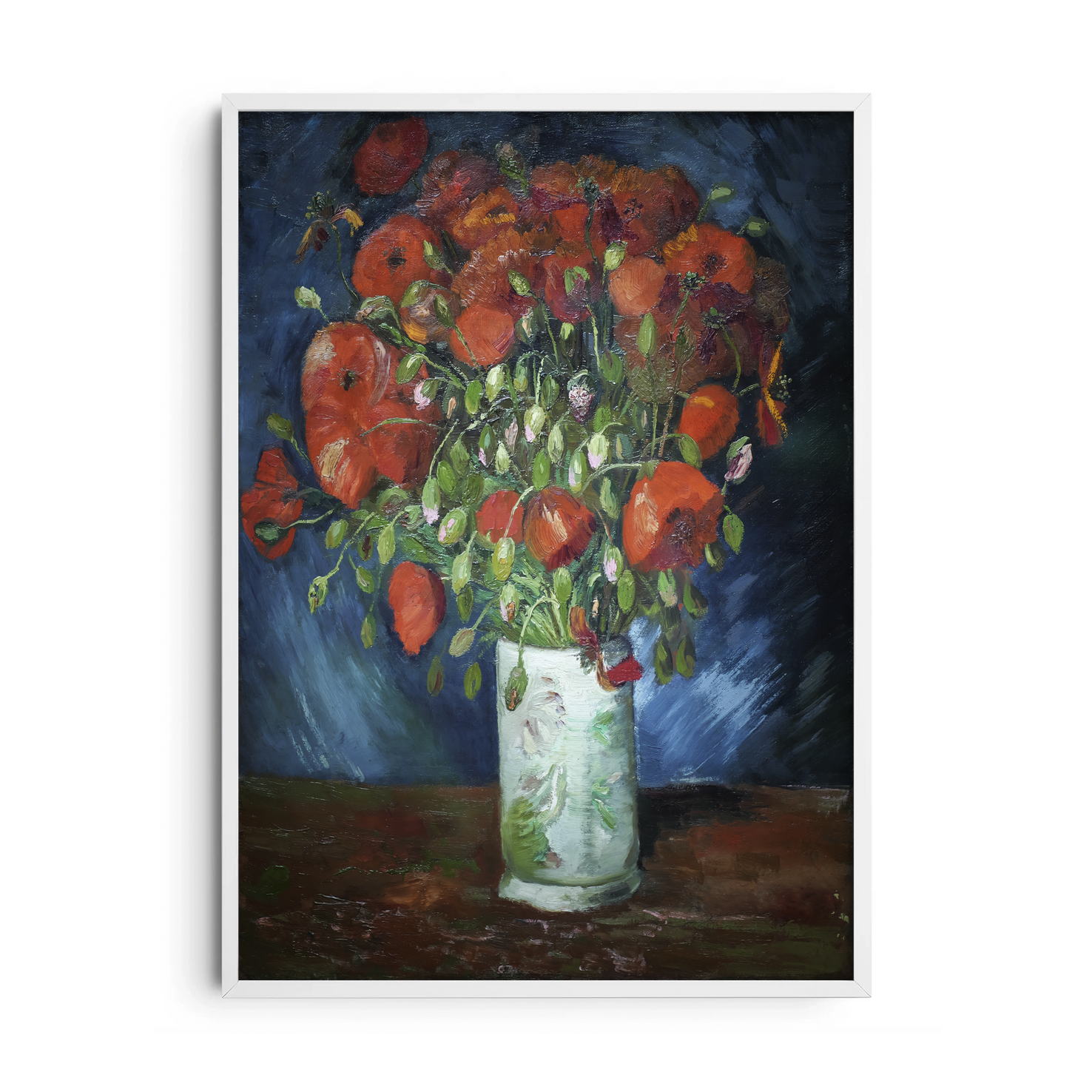 Strawberry Garden Still Life — Premium Framed Wall Art by Art Edges