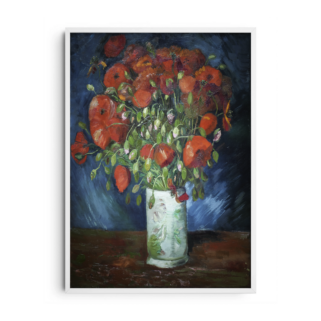 Strawberry Garden Still Life — Premium Framed Wall Art by Art Edges