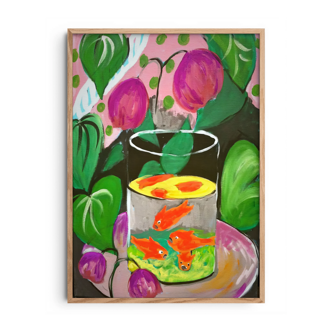 Colorful Fruit Still Life — Premium Framed Wall Art by Art Edges