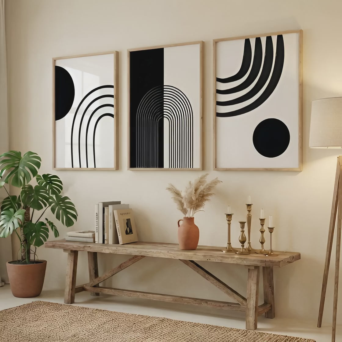 Monochrome Abstract